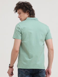 After Hours Mercerised Feldspar Cotton Interlock Polo T-Shirt