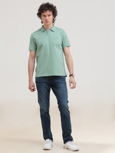 After Hours Mercerised Feldspar Cotton Interlock Polo T-Shirt