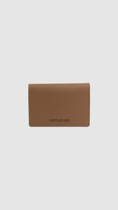 Tan Card holder Genuine Leather Wallet