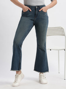 High Rise Flare Fit Denim Jeans