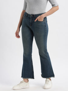 High Rise Flare Fit Denim Jeans