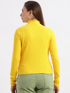 Rib Top With Cut-Out Detail