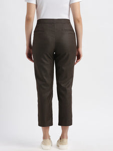 Cotton Poly Tapered Fit Trouser