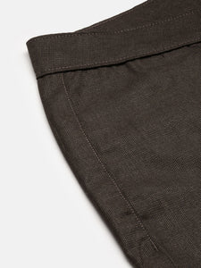 Cotton Poly Tapered Fit Trouser