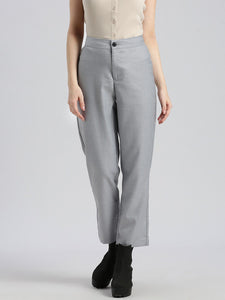 Cotton Poly Tapered Fit Trouser