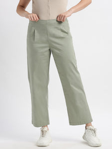 High Rise Casual Fit Trouser