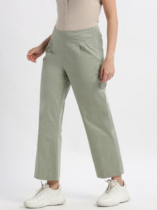 High Rise Casual Fit Trouser