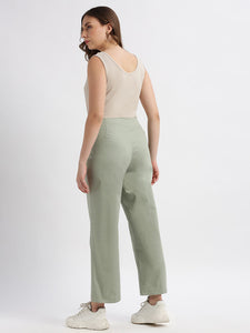 High Rise Casual Fit Trouser