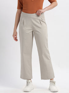 High Rise Casual Fit Trouser