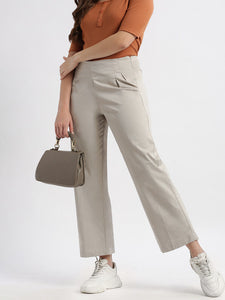 High Rise Casual Fit Trouser