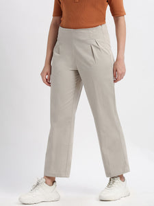 High Rise Casual Fit Trouser