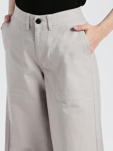 High Rise Dark Brown Trouser