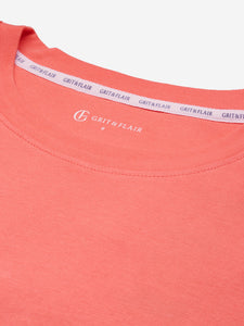 Single Jersey Crop T- Shirt