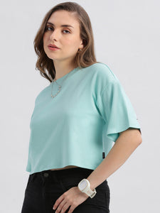 Single Jersey Crop T- Shirt